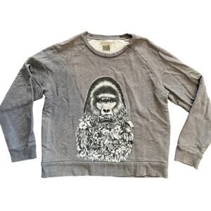 AMI Paris Alexandre Mattiussi | Gorilla Graphic Sweatshirt Rare Print Crewneck S